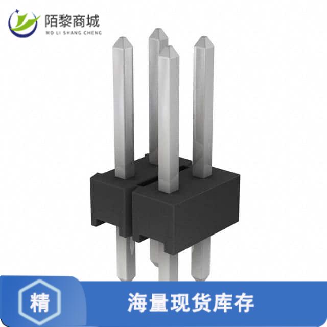 全新原装5-146258-2正品/CONN HEADER VERT 4POS 2.54MM