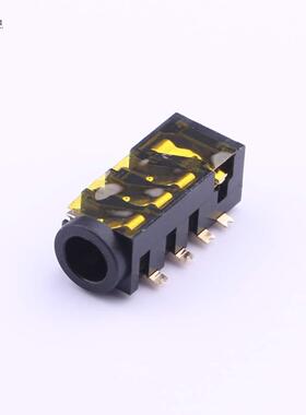 全新原装PJ-35368-B-SMT正品/3.5mm耳机座 镀金 4级黑色