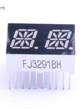 全新原装FJ3291BH正品/两位0.39英寸红光 共阳 米字数码管