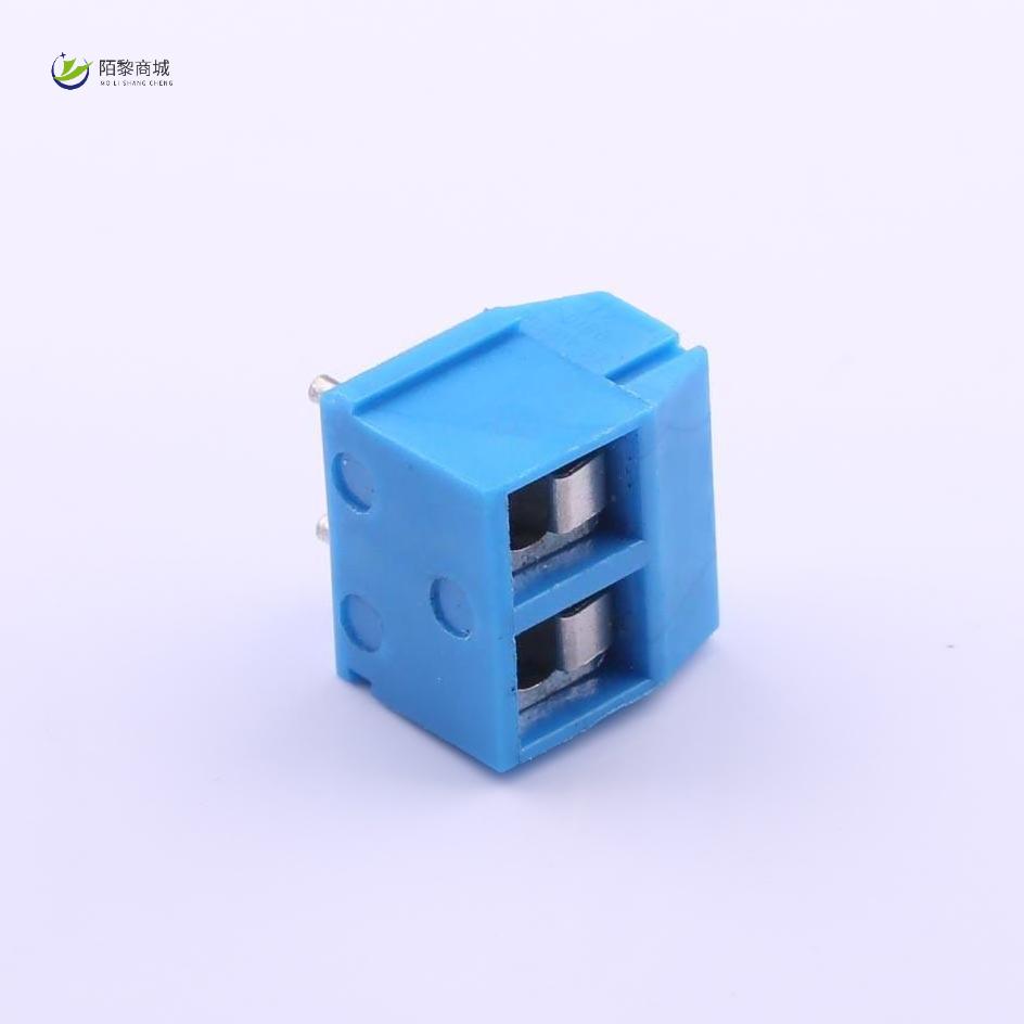 全新原装DB301R-5.0-2P-BU-S正品/5mm 排数:1 每排P