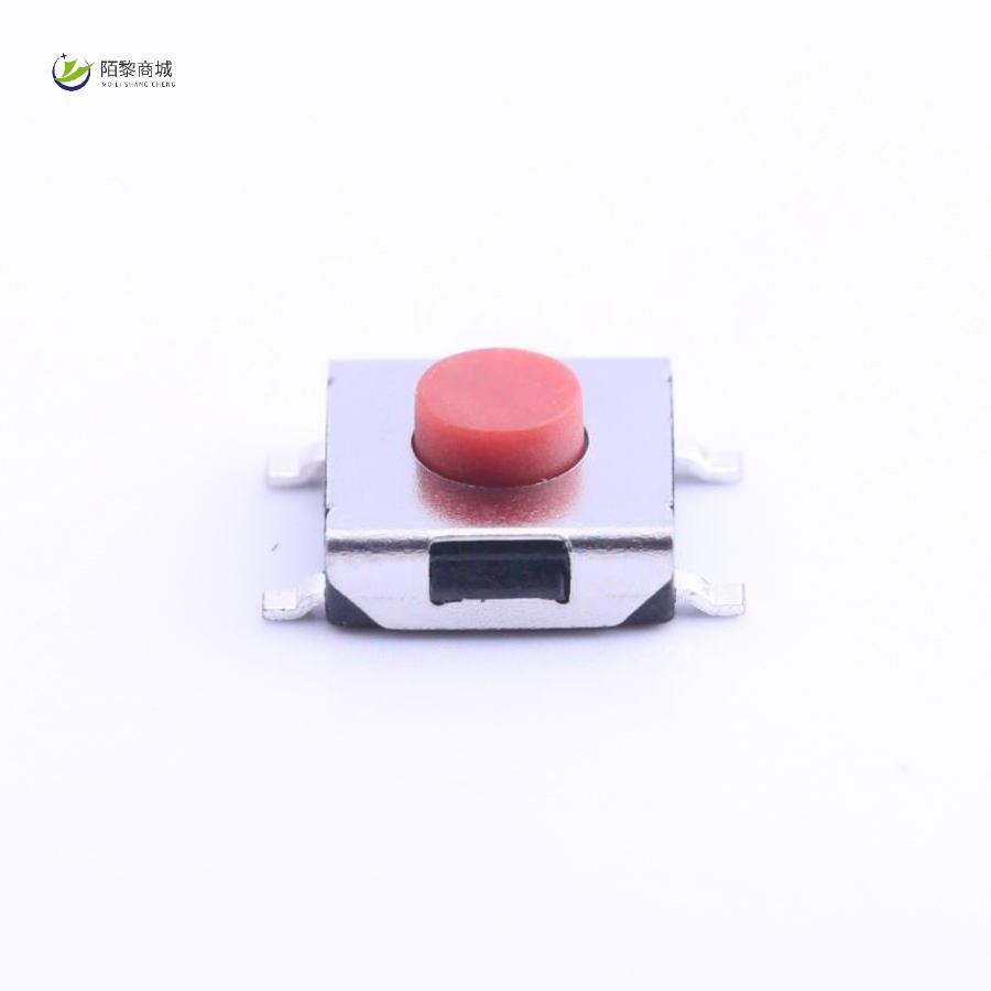 全新原装K2-1157SP-C4SB-01正品/红色按柄 6.4mm*6.0mm