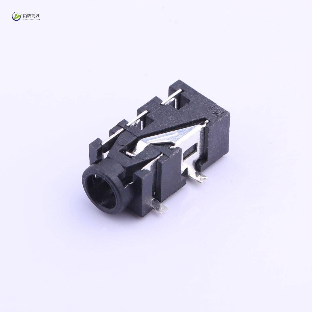 全新原装PJ-327F-SMT正品/3.5mm耳机座 5P鱼叉脚