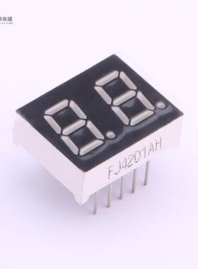全新原装FJ4201AH正品/两位0.4英寸红色共阴数码管