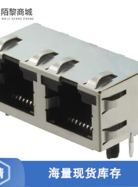 全新原装6116522-1正品/CONN MOD JACK 8P8C R/A SHIELDED