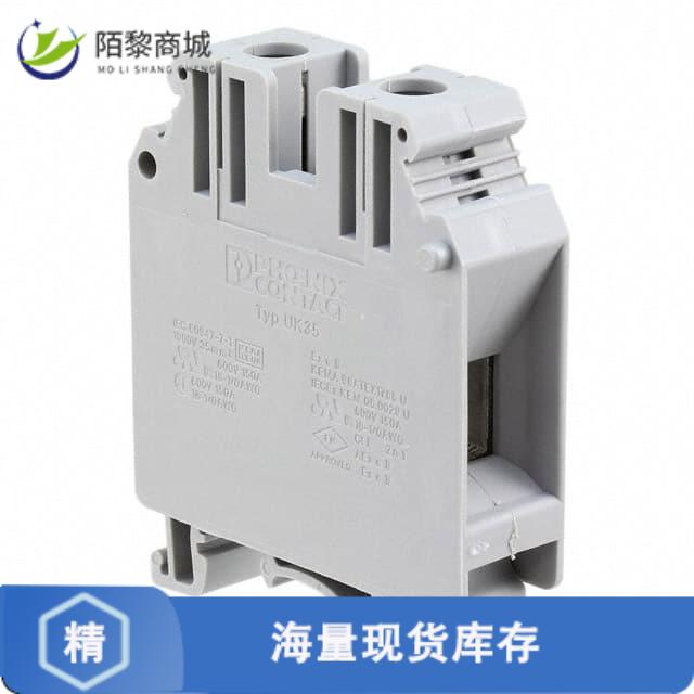 全新原装3008012正品/CONN TERM BLK FEED THR 1/0-18AWG