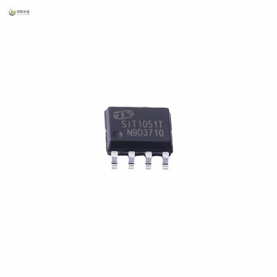 全新原装SIT1051T正品/5V 供电，IO 口兼容