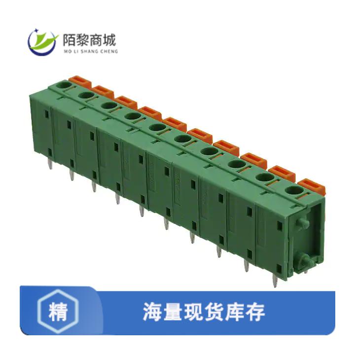 全新原装1790364正品/TERM BLK 1POS TOP ENTRY PCB 10PC