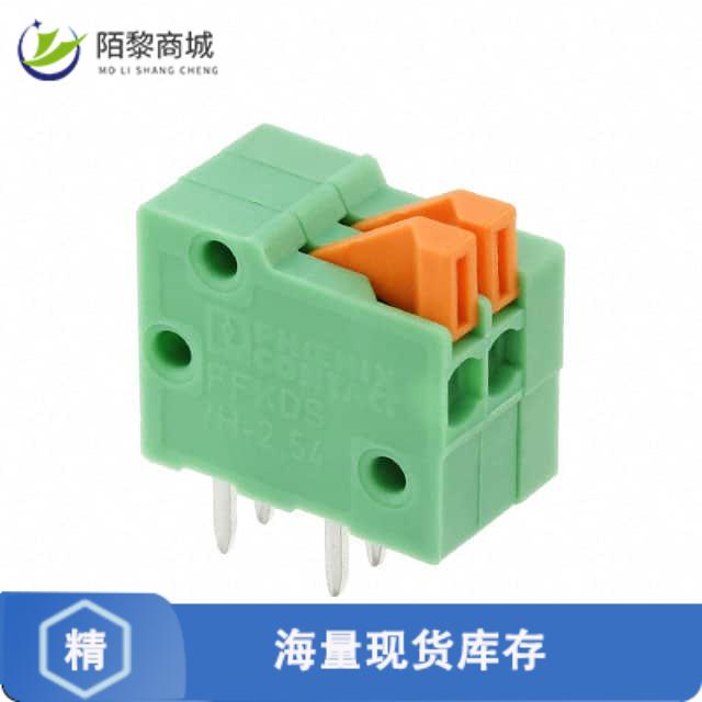 全新原装1792511正品/TERM BLK 2P SIDE ENT 2.54MM PCB