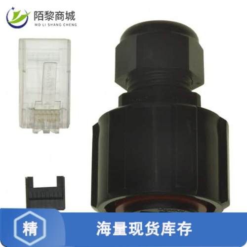 全新原装1738607-1正品/CONN MOD PLUG 8P8C UNSHIELDED