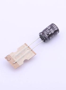 全新原装NXA50VB100M8*11.5_3.5TP正品/100uF ±20% 50V