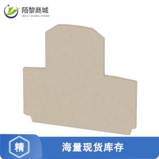 TERM CONN BLK END BEIGE 全新原装 PLATE 1084000000正品