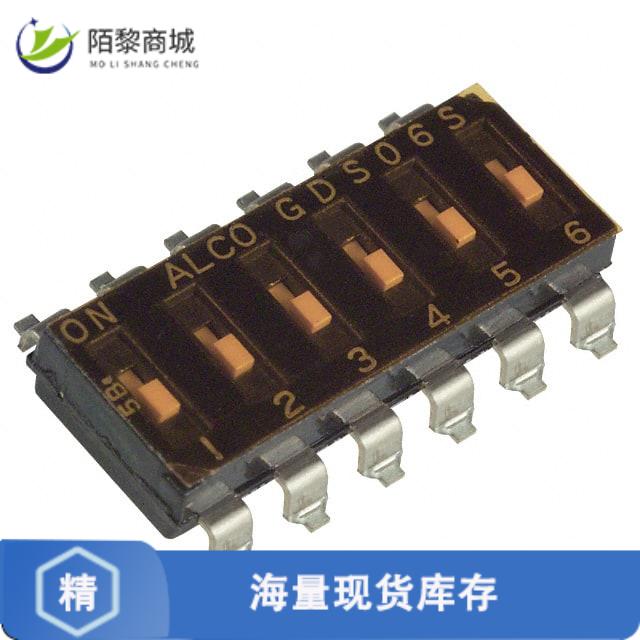 全新原装1-1825006-1正品/SWITCH SLIDE DIP SPST 25MA