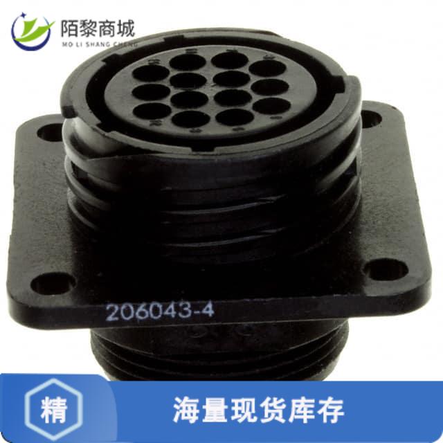 全新原装206043-4正品/CONN RCPT HSG FMALE 14POS PNL MT