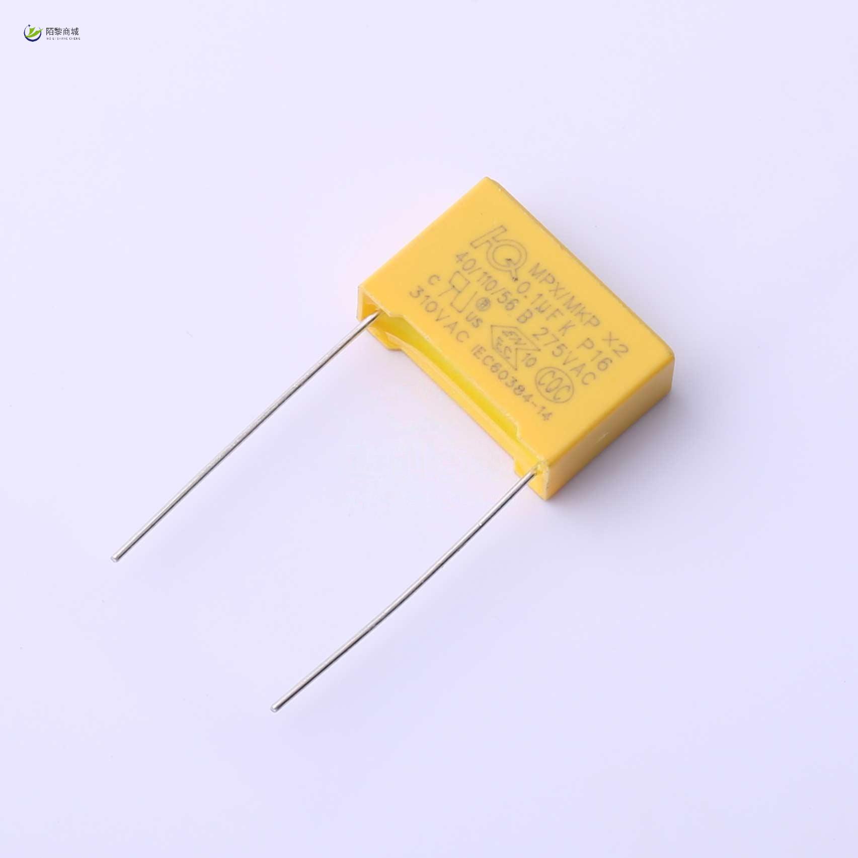 全新原装X2-310A104K15WLBY正品/等级:X2 100nF ±10% 3