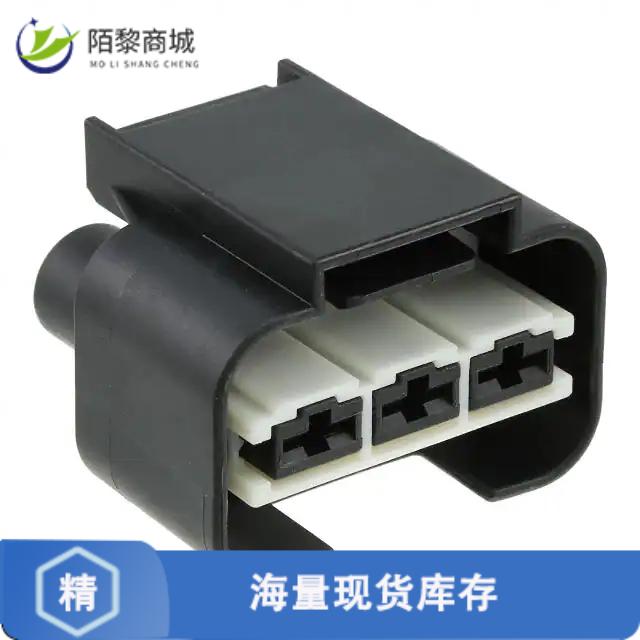 全新原装1743271-2正品/CONN PLUG HSG 3POS BLK