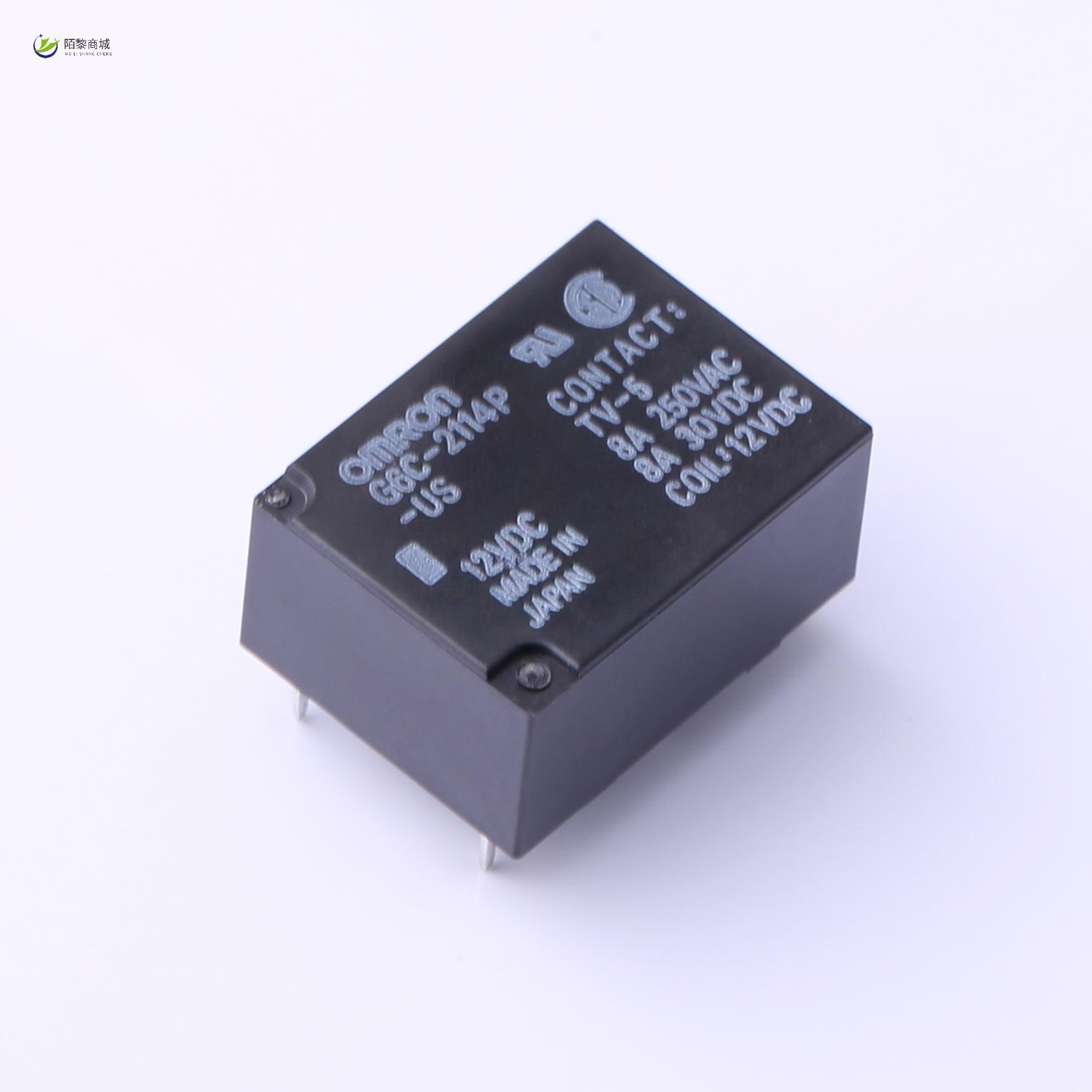 全新原装G6C-2114P-US DC12正品/12VDC 8A 无锁存