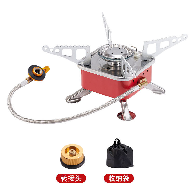 带电子打火户外炉具迷你煮茶炉头图片