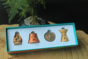 陶淘总动员系列树脂冰箱贴 文物表情包 博物馆文创丑萌出圈