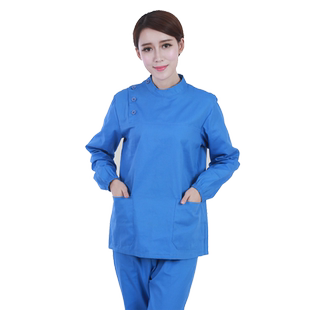 立恩之诺手术室巡回服棉纱卡洗手衣手术衣麻醉师工作服长袖套装