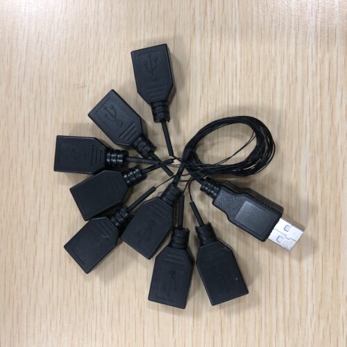 usb电源线DIY灯饰线电源线