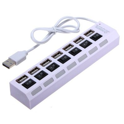 USB接口集线插座4座7座