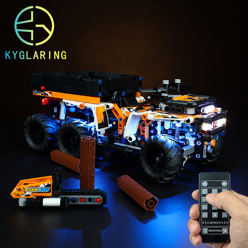 KY可匀适用于乐高42139全地形越野车机械组LED积木玩具灯饰灯组灯