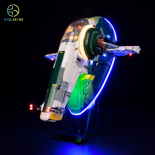 适用于乐高75409LED积木玩具灯光