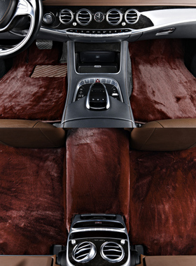 适用于新款奔驰S450LS400L专用汽车脚垫地毯S320LS350LS63L