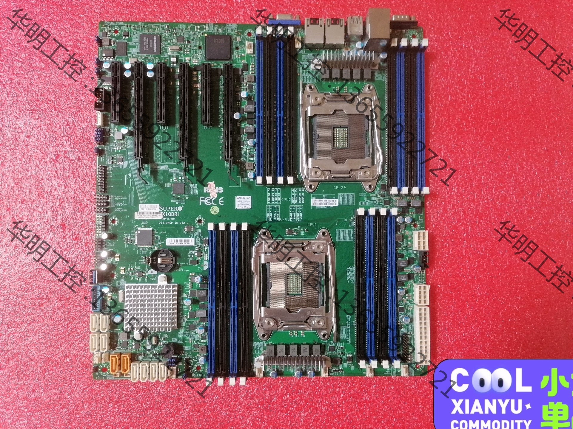 议价 超微X10DRi 双路X99 2011-3主板C612芯片组