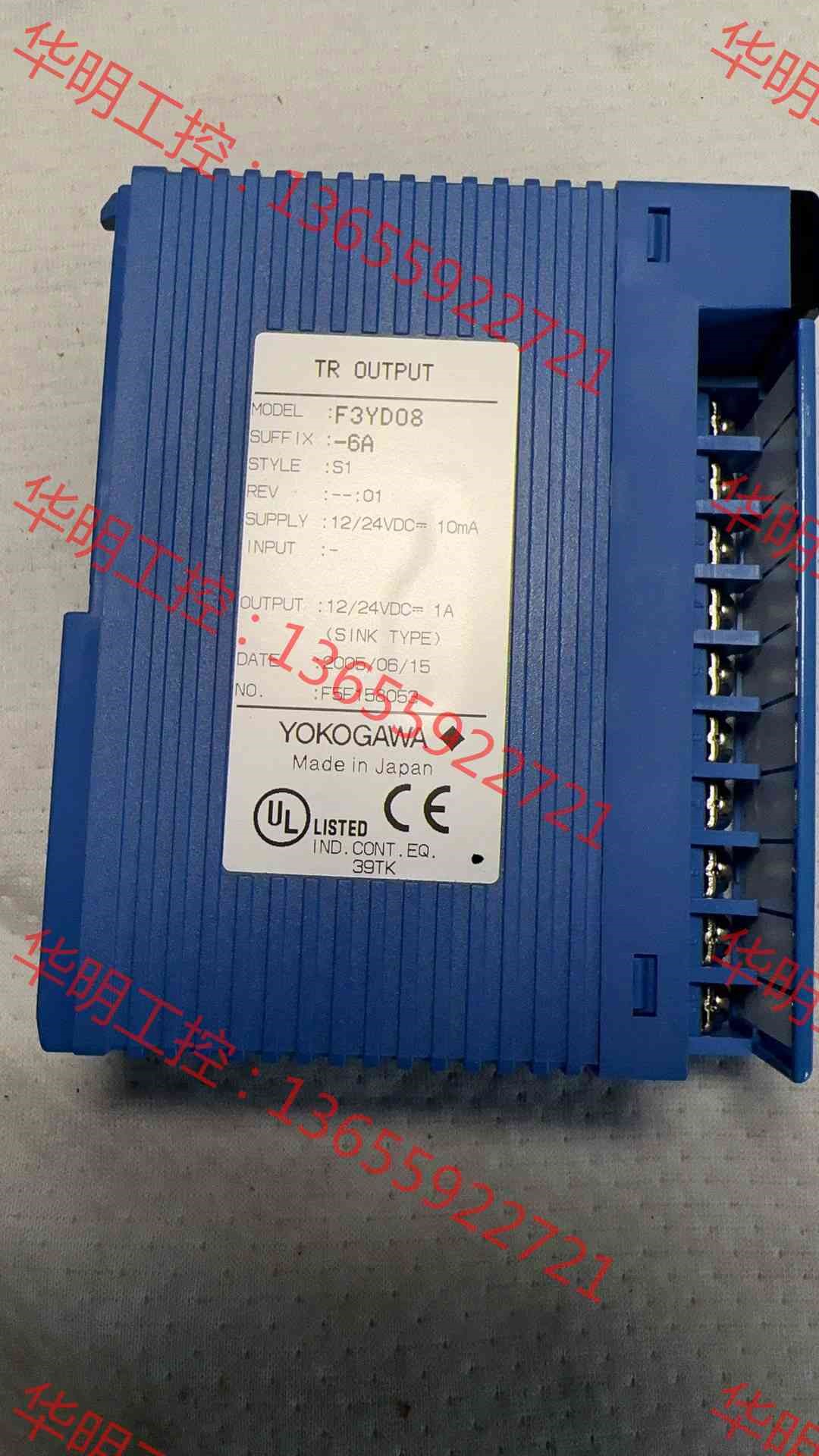 议价 全新原装YOKOGAWA 横河PLC模块F3YD08-6A