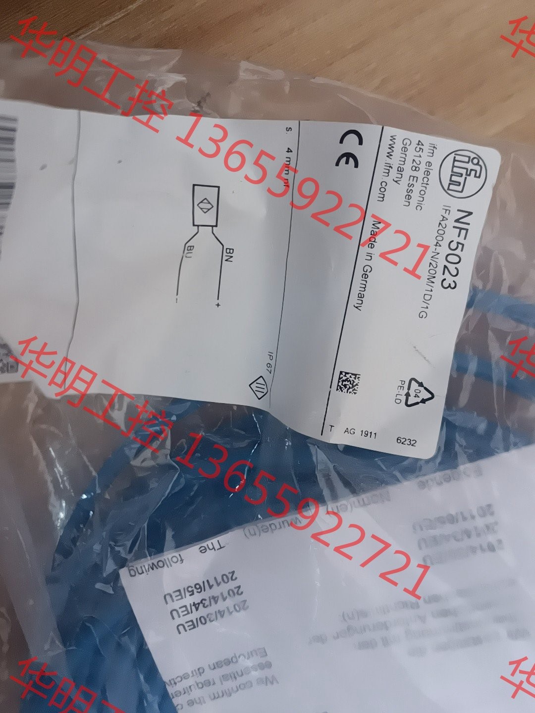 议价 议价 全新易福门/IFM传感器NF5023线也有20m数量1