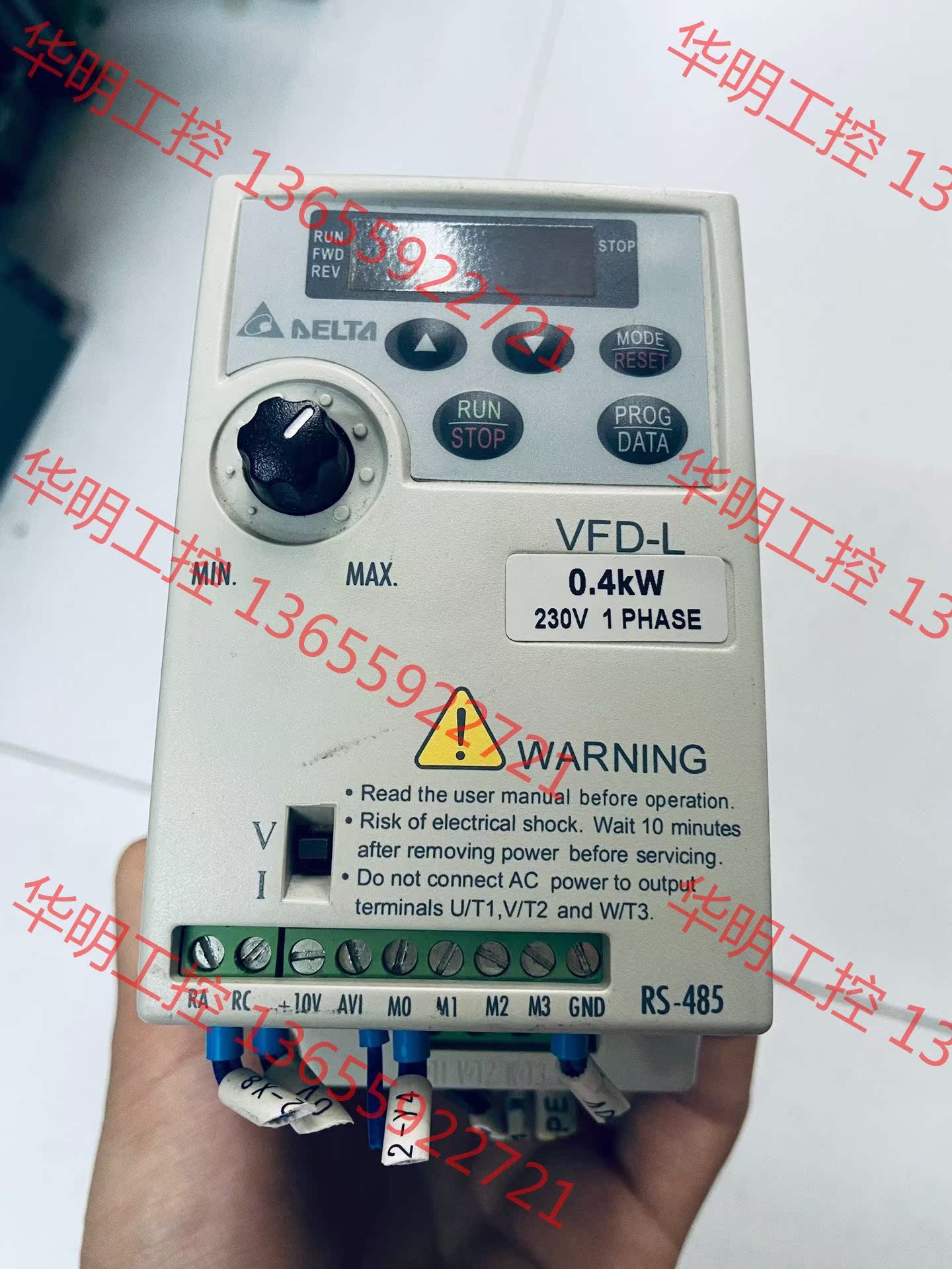 议价 VFD004L21A，台达变频器，功能包好，实物拍摄，装柜充