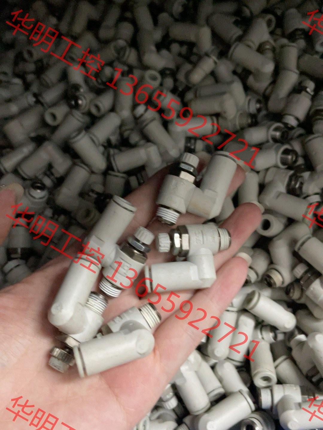 议价 二手SMC节流阀可调接头AS2301F-01-06 AS22