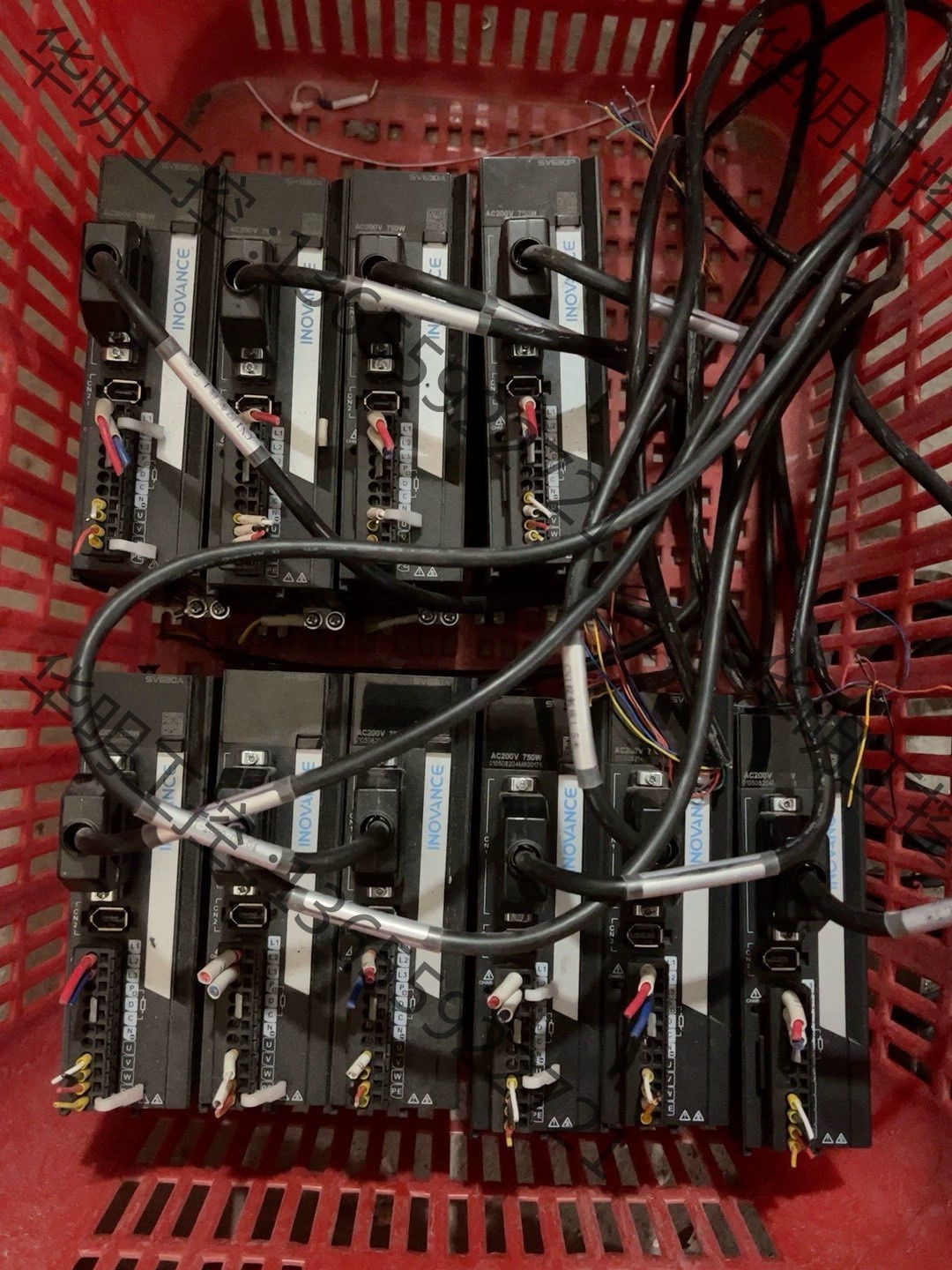 议价 汇川伺服电机套装 汇川伺服驱动器SV630AS5R51