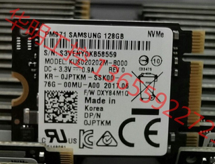 议价 三星 PM971 128G m.2 nvme协议 2230