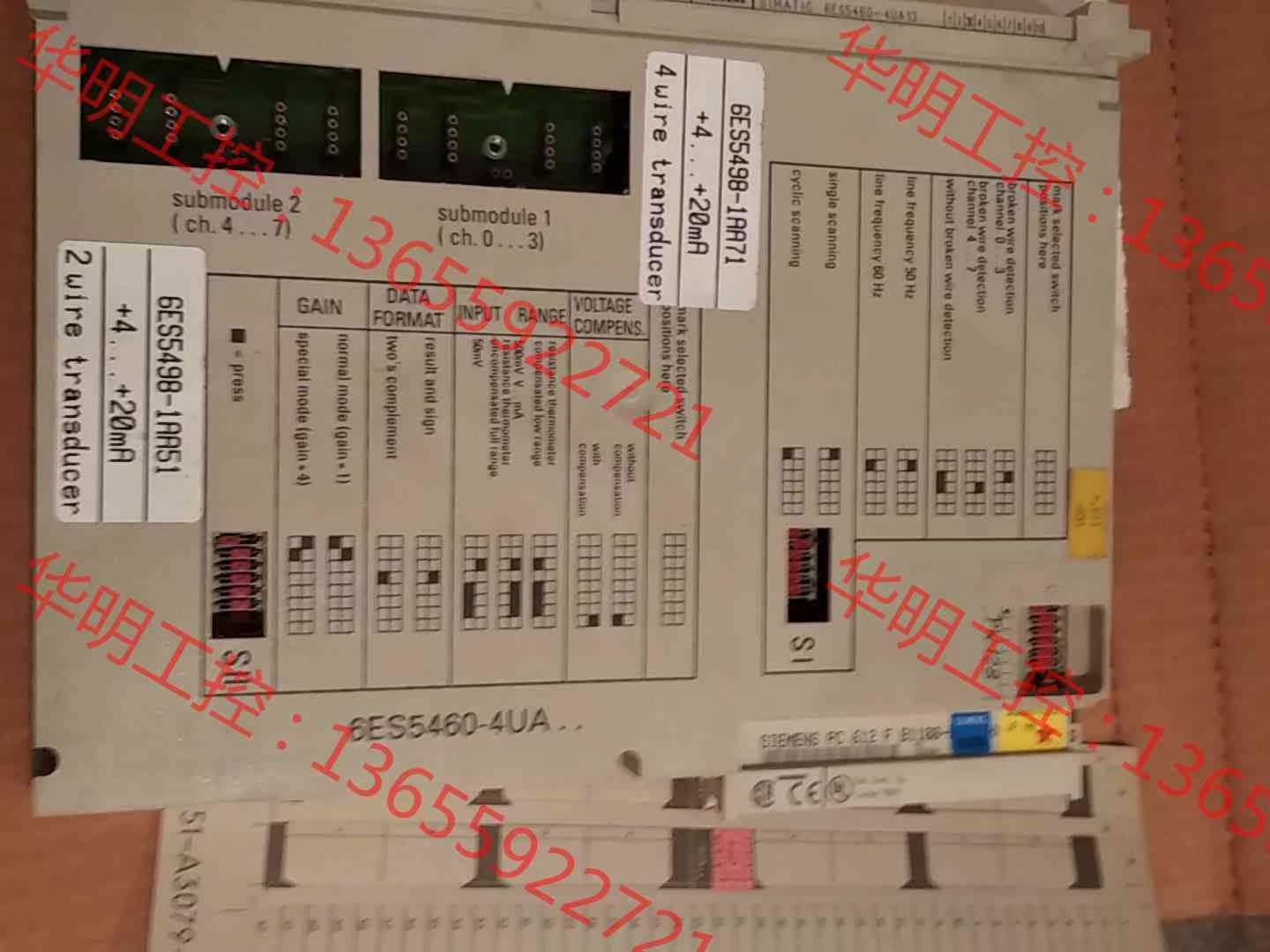 议价 西门子模块  型号6es5460-4ua13  全新未使用