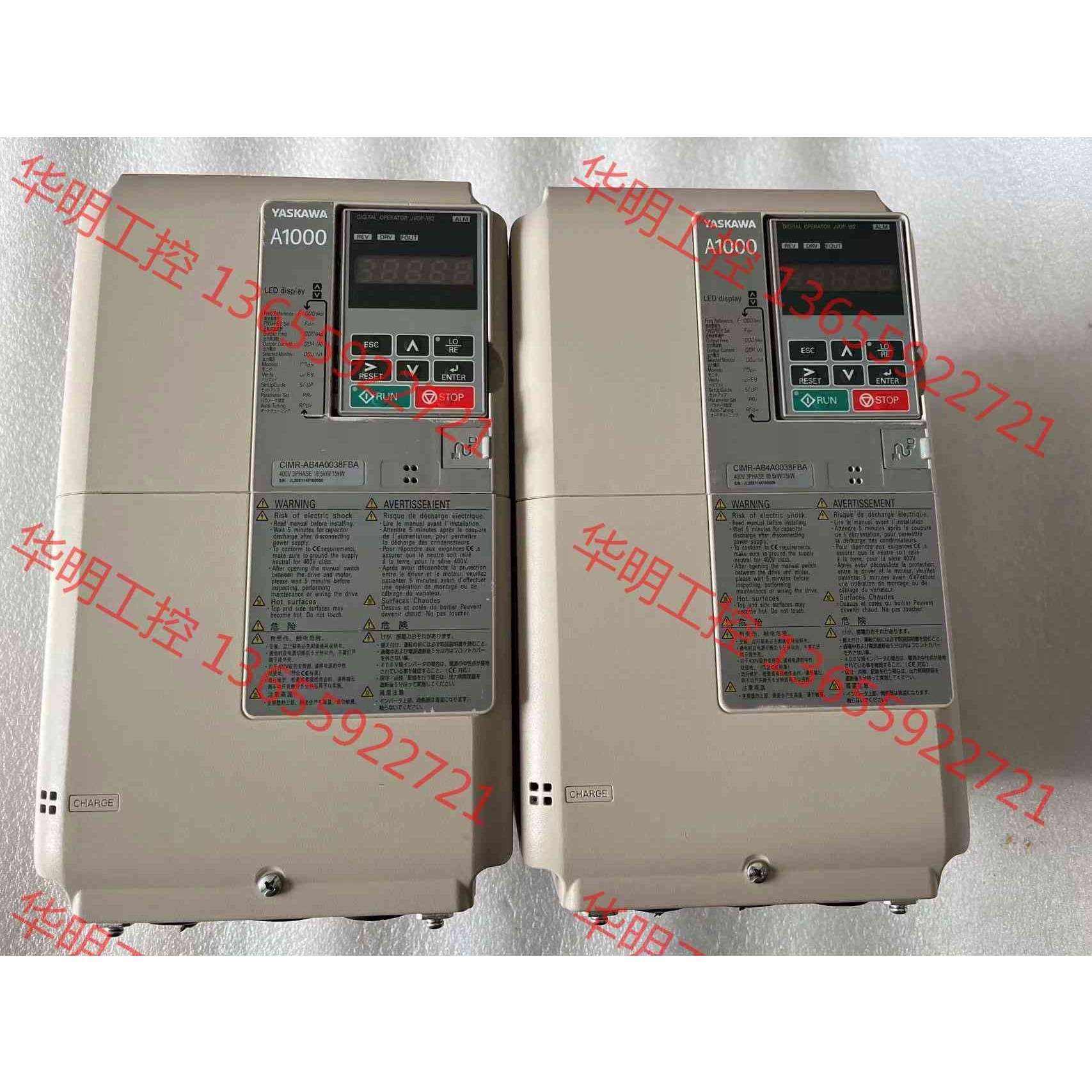 议价 A1000/15KW安川变频CIMR-AB4A0038FBA