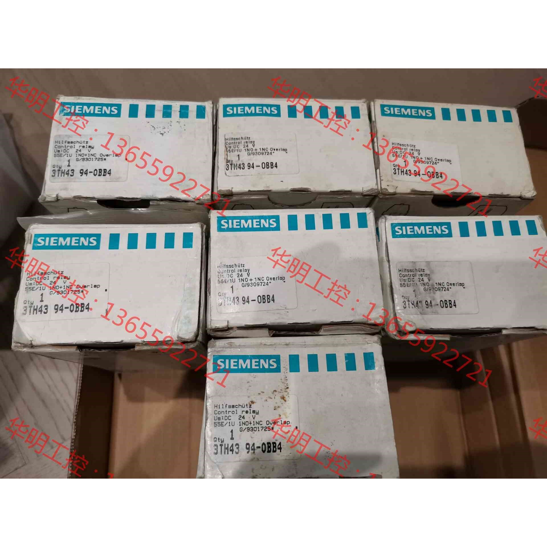 议价 原装西门子接触器3TH43 94-0BB4  Dc24v，数