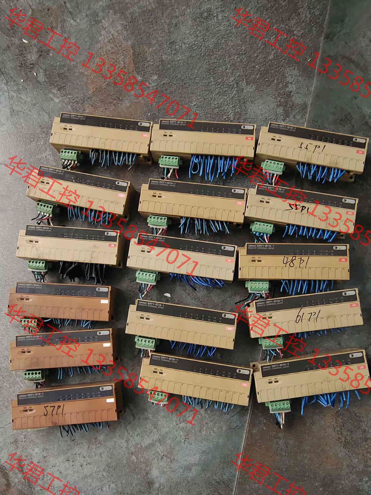 议价 拆机欧姆龙远程模块DRT1-ID08-1