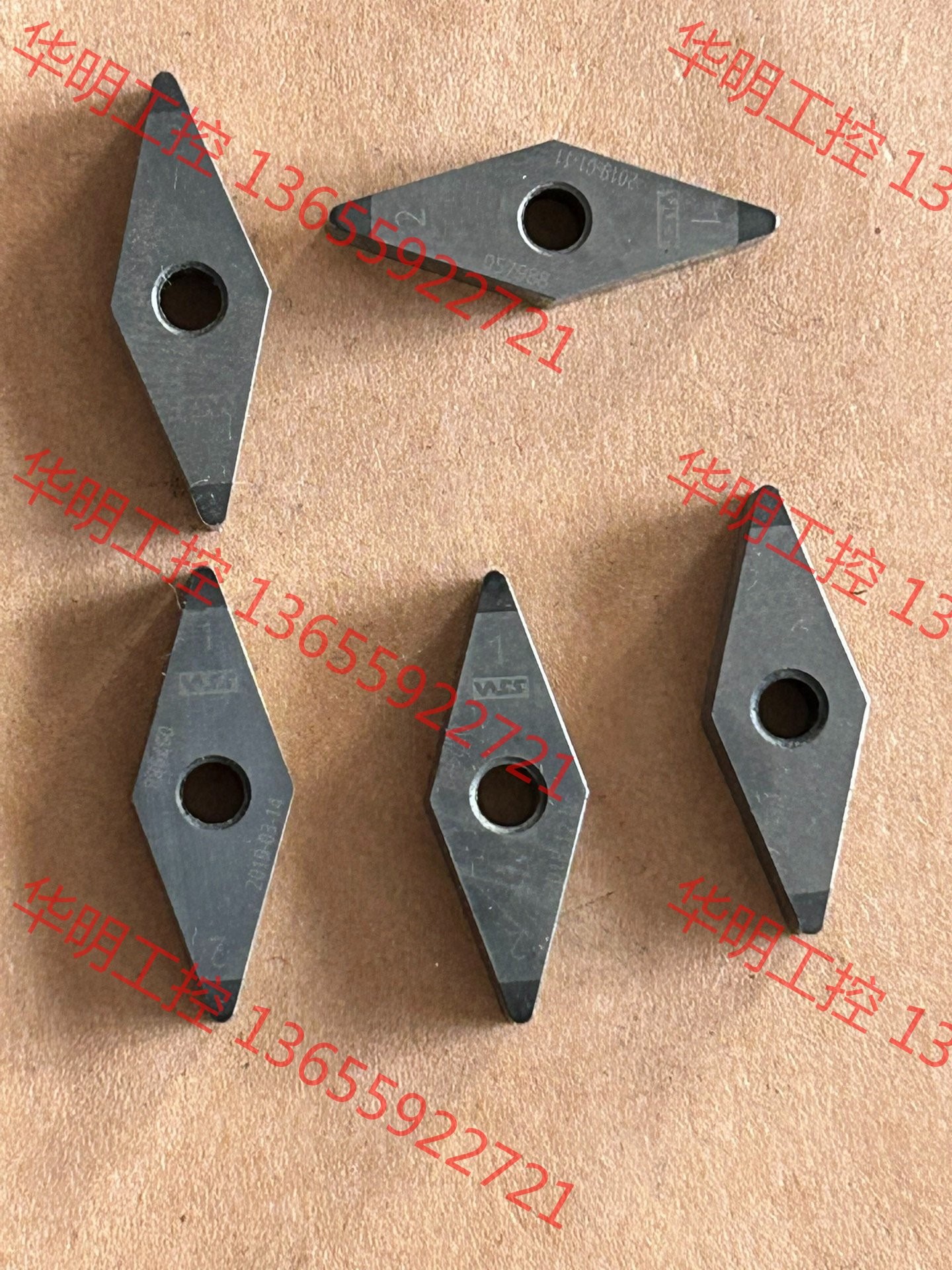 议价 二手超硬CBN氮化硼刀片 德国威士VNGA160408加工淬