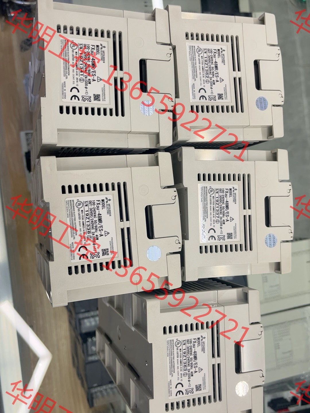 议价 原装正品三菱：FX3U-48MR/ES-A现货6台，成色新，