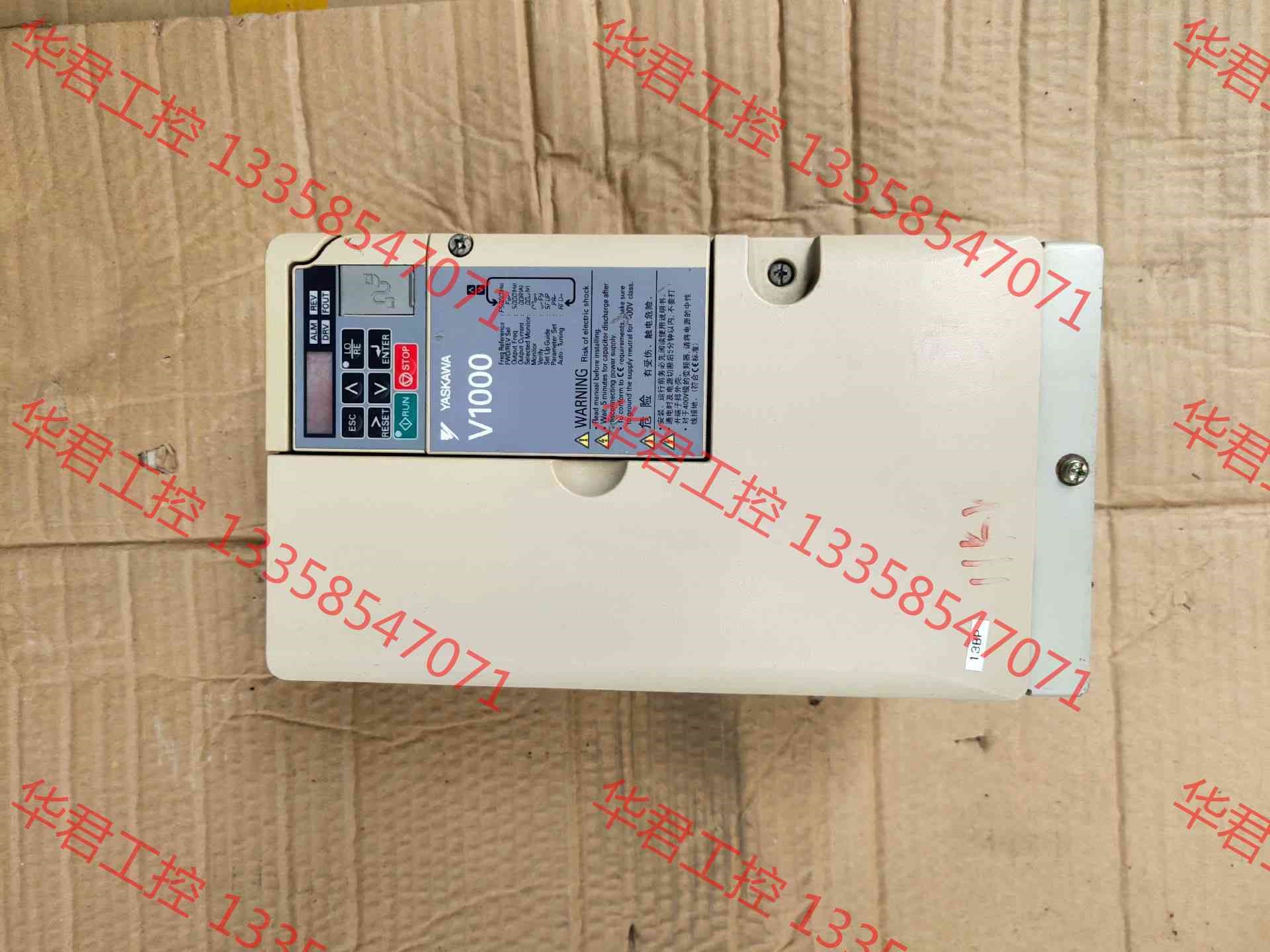 议价 拆机安川变频器V1000  CIMR-VB4A0031FBA