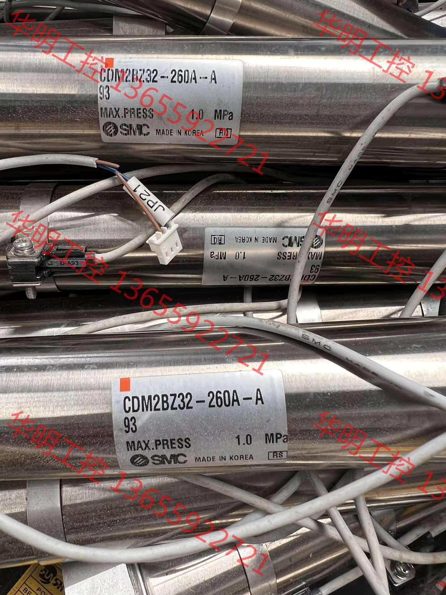 议价 拆机靓货SMC气缸 CDM2BZ32-260A-A