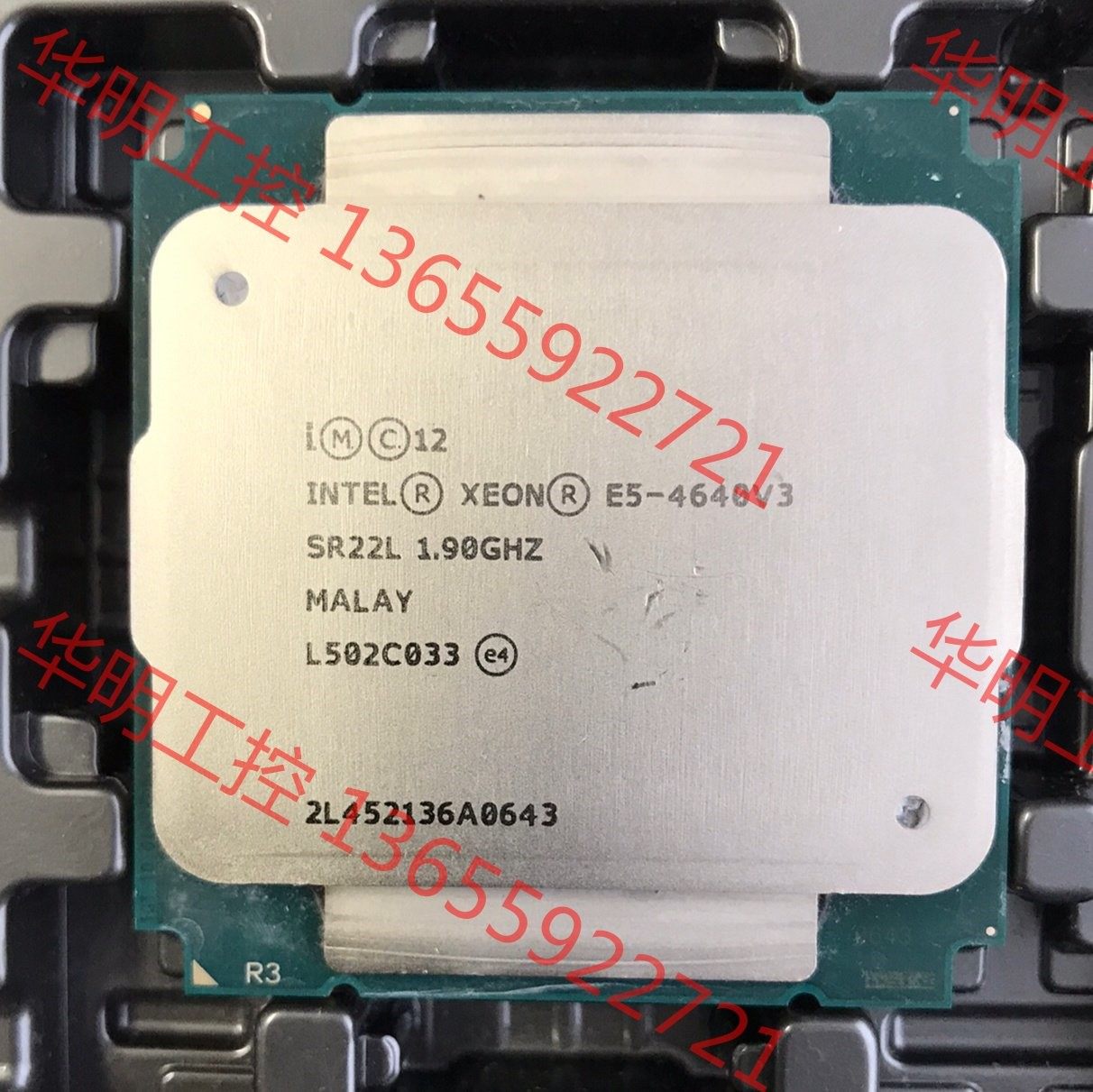 议价 e5 4640v3 正式版 cpu 主频1.9g 12核心2