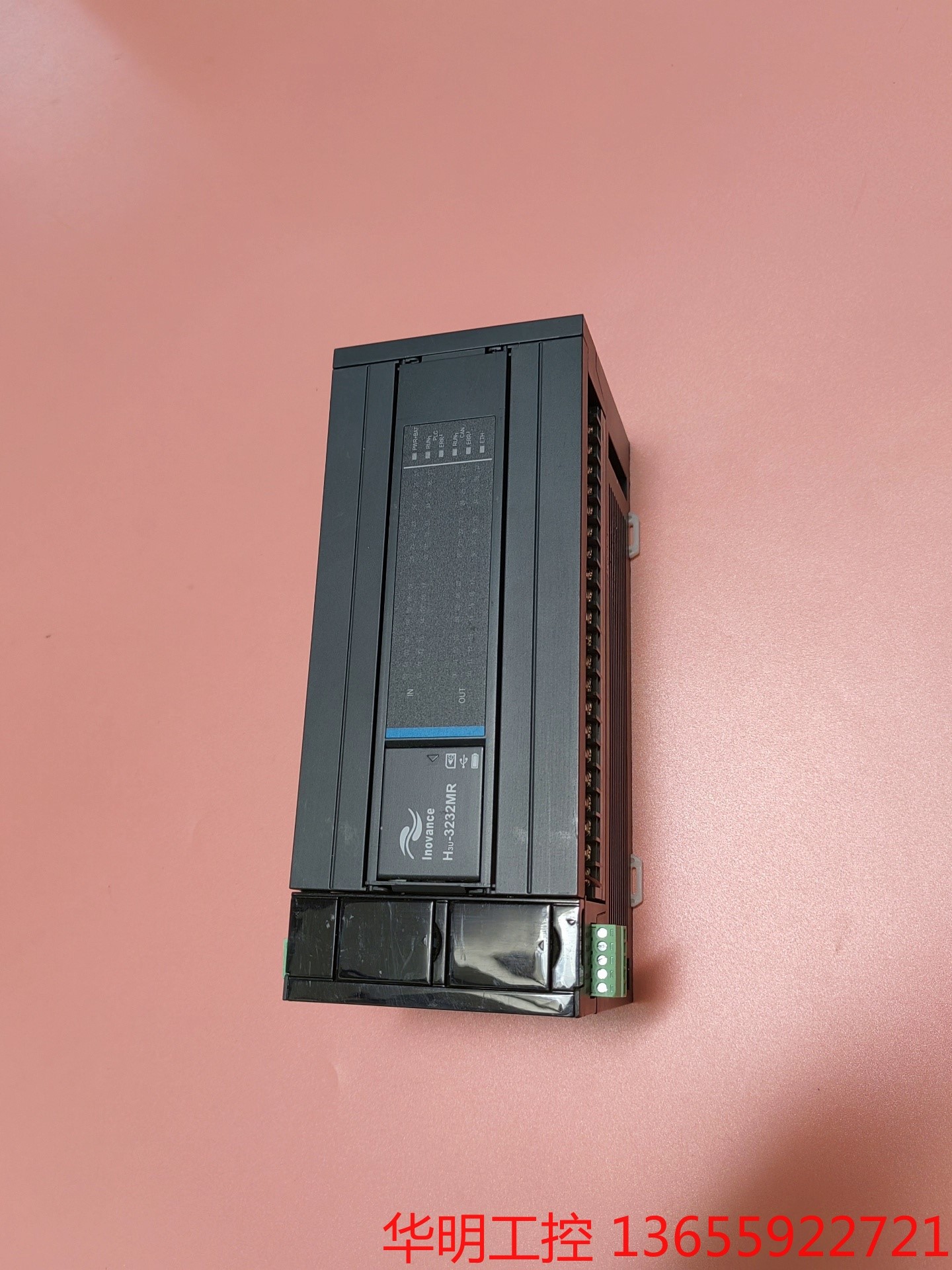 议价 拆机汇川PLC型号H3U-3232MR，功能正常，成色漂亮，