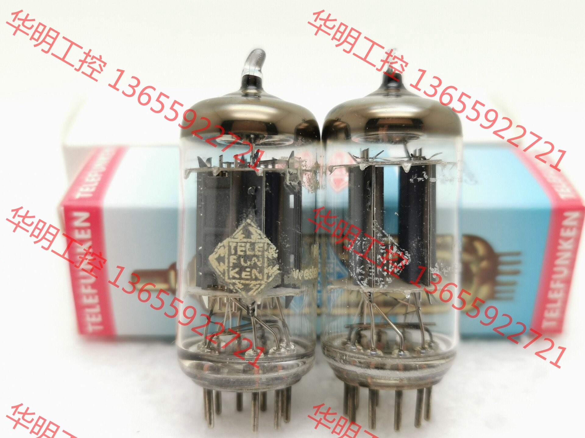 议价 德国德律风根原装ecc83电子管，12ax7电子管，菱形方底