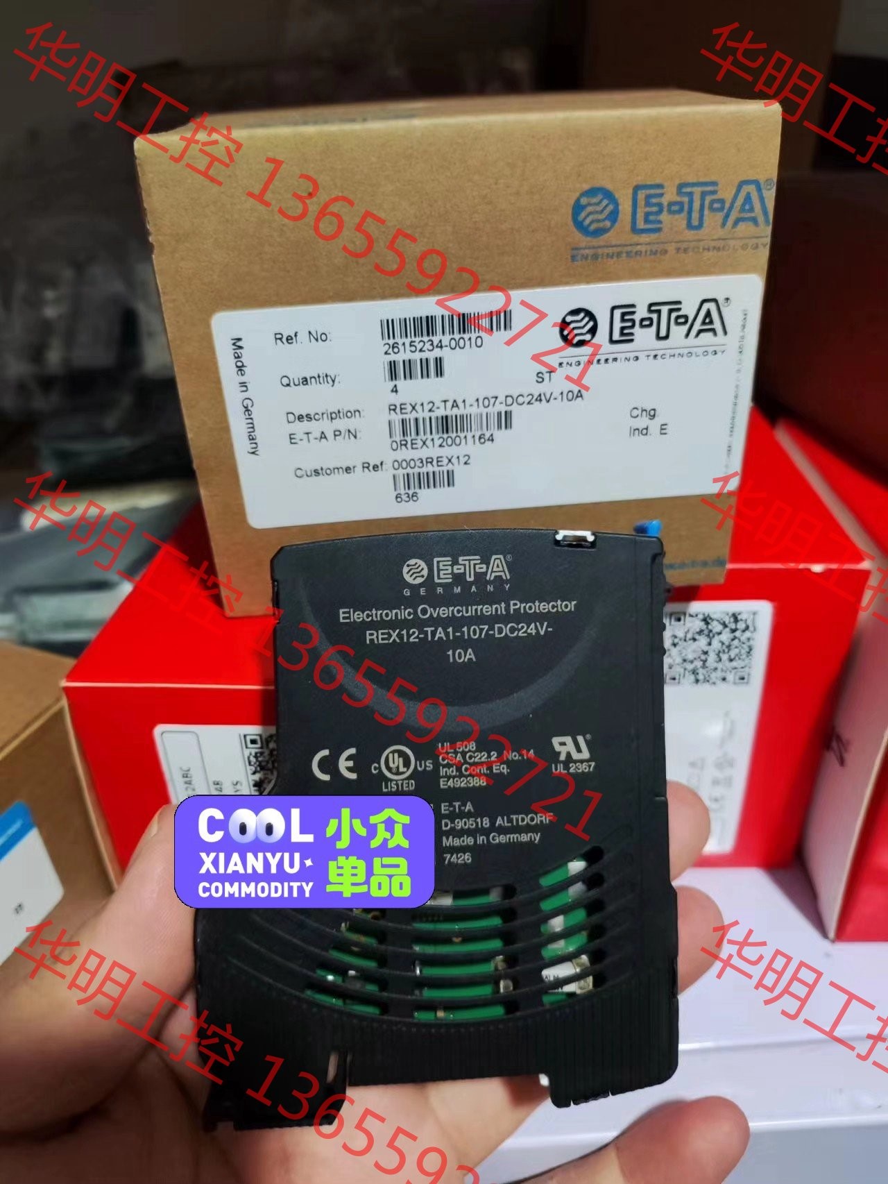 议价 德国原装ETA REX12-TA1-107-DC24V-10