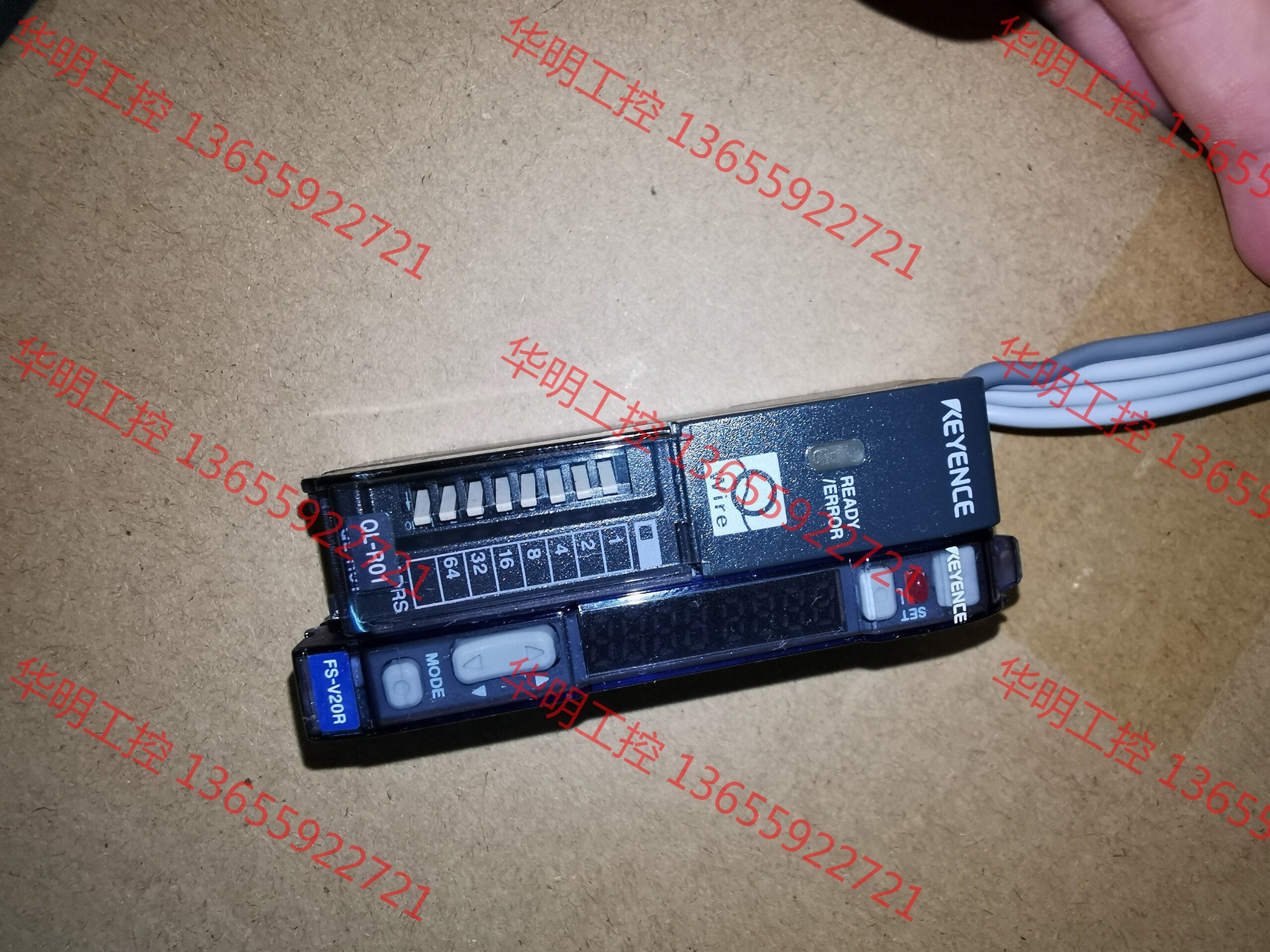 议价 基恩士传感器,QL-R01和FS-V20R,成色如新!功能包