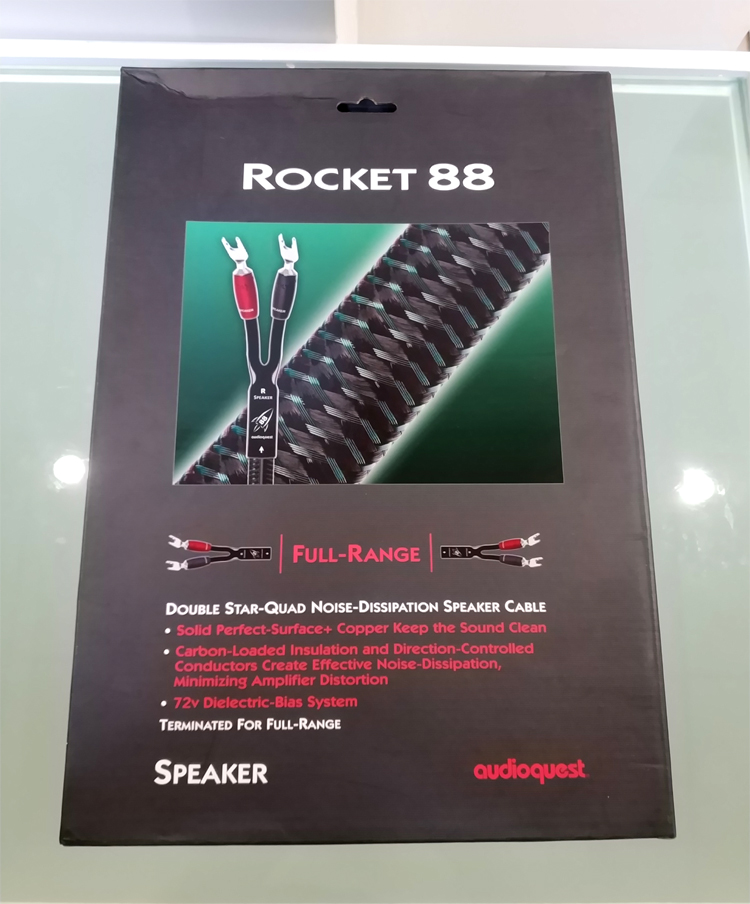 美国 Audioquest AQ 线圣 Rocket 火箭88 喇叭线 音箱线 威达行货