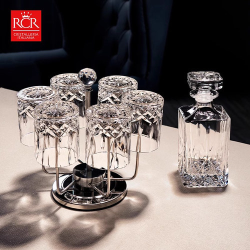 RCR水晶玻璃威士忌酒杯啤酒水杯